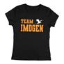 Kép 15/15 - Fourth wing - Team Imogen női póló (Fekete)