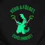 Kép 2/6 - Védd a földet gyerek póló (Fekete)