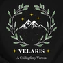 Acotar - Velaris férfi póló (Fekete)