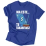 Kép 5/5 - Ma este (takarítás) férfi póló (Királykék)