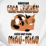 Bárcsak cica lennék női póló (B_fehér)