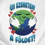 Kép 2/5 - Én szeretem a Földet gyerek póló (B_Fehér)