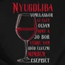 Kép 2/3 - Nyugdíjba vonuláskor férfi póló (B_Fekete)