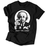 Kép 1/5 - E=mc2 férfi póló (Fekete)