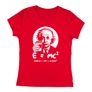 E=mc2 női póló (Piros)