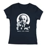 E=mc2 női póló (Sötétkék)