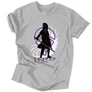 Kép 3/6 - Uchiha Sasuke férfi póló (Szürke)
