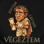 Kép 2/3 - Jöttem, Láttam, Végeztem női póló (B_Fekete)