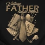 Kép 2/3 - Vintage Father férfi póló (B_Fekete)