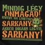 Mindig légy önmagad póló (B_Fekete)