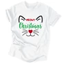 Meowy Christmas póló (Fekete)