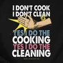 Yes I do the cooking... férfi póló  (b_fekete)