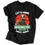 Let's make Bindzsisztán great again! férfi póló (fekete)