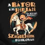 A bátor kis indián póló (B_Fekete)