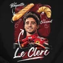 Lö Clerc póló (B_Fekete)