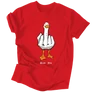 Kép 6/12 - D*ck you póló (Piros)