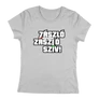 GTA | Zászló, zászló, szív!  női póló (szürke)