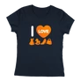 I LOVE TEMU női póló (Sötétkék)