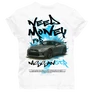 Need money for | GTR póló hátul (Fehér)