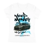 Need money for | GTR női póló (Fehér)