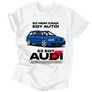 Ez nem csak egy autó |  EZ AUDI S6 póló (fehér)
