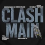 Clash Main férfi póló (B_Fekete)