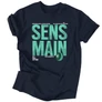 Kép 3/5 - Sens Main férfi póló (Sötétkék)
