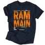Kép 3/5 - Ram Main férfi póló (Sötétkék)