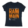 Kép 5/5 - Ram Main női póló (Sötétkék)