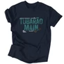 Tubarao Main férfi póló (Sötétkék)