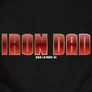 Kép 2/5 - Iron Dad férfi póló (B_Fekete)
