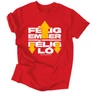 Félig ember félig ló férfi póló (Piros)