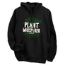 Plant Whisperer kapucnis pulóver (Fekete)