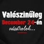 Utolsó pillanatban vásárolok póló (B_fekete)