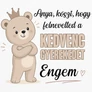 Köszi, Anya bögre (B_Fehér)