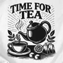 Time for tea póló (B_fehér)