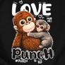 Love Punch gyerek póló (B_fekete)