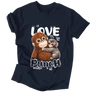 Love Punch póló (ff-sötétkék)