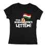 Végre Kormánypárti lettem! női póló (Fekete)