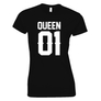 Kép 3/10 - Queen 01 női póló (Fekete)
