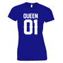 Kép 5/10 - Queen 01 női póló (Királykék)