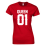 Kép 6/10 - Queen 01 női póló (Piros)