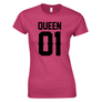 Kép 1/10 - Queen 01 női póló (Rózsaszín)