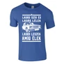 Ladás szív és ladás lélek póló (Királykék)