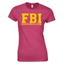 Faszom bánja igyunk FBI női póló (rózsaszín)
