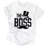Kép 1/7 - Boss férfi póló (Fehér)