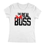 Real boss női póló (Fehér)