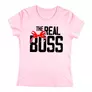 Kép 7/7 - Real Boss női póló (Világosrózsaszín)