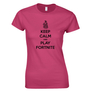 Kép 1/9 - Keep Calm FN női póló (Rózsaszín)