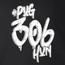 #pug306hun póló (B_Fekete)
